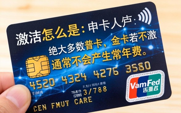 不激活会扣年费影响征信吗