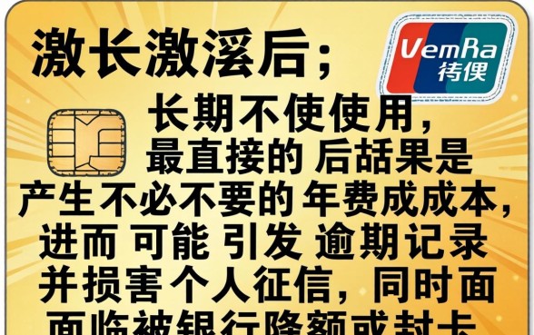 信用卡激活不用会怎么样