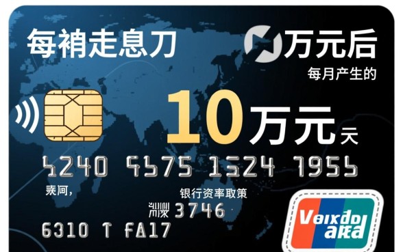 信用卡刷10万每月利息怎么算