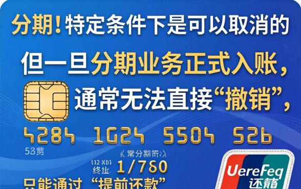 已经办理了分期怎么申请撤销