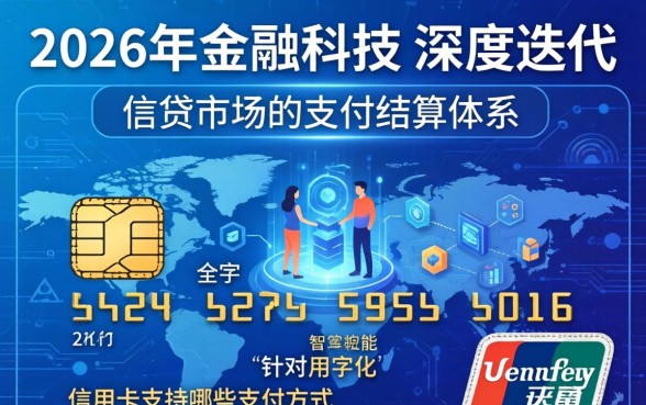 信用卡支持哪些支付方式