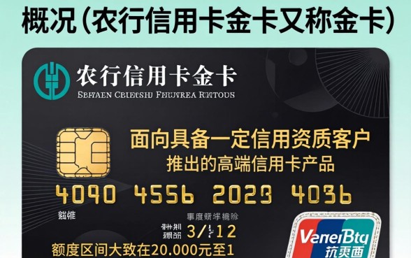 农行信用卡金卡额度一般是多少