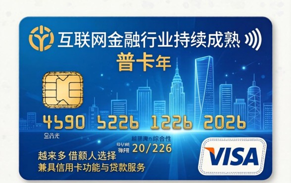 visa标准信用卡普卡