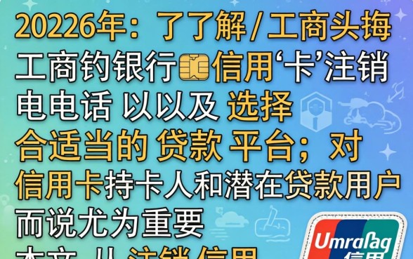 工商银行信用卡注销电话是多少