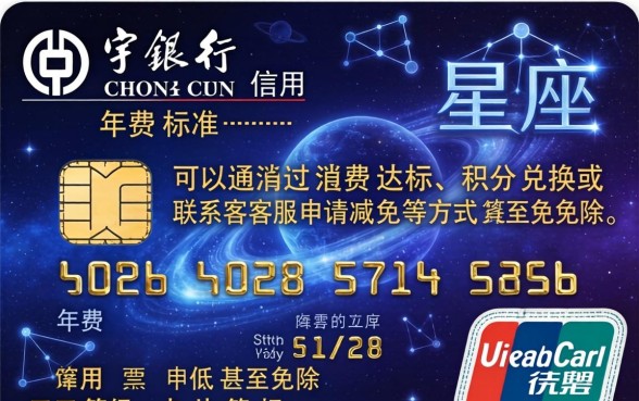 工行宇宙星座信用卡年费是多少