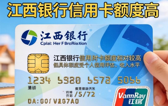 江西银行信用卡额度一般多少