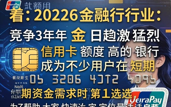 2026各大银行信用卡额度排名