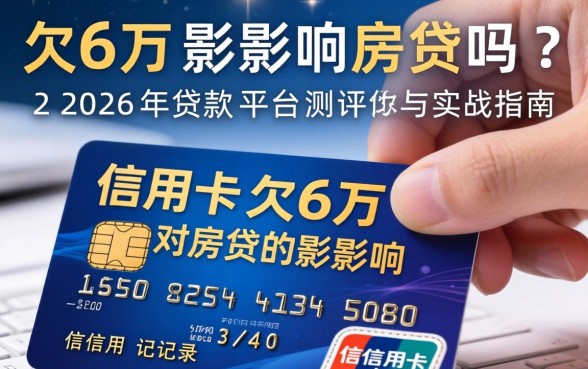 信用卡欠6万影响房贷吗