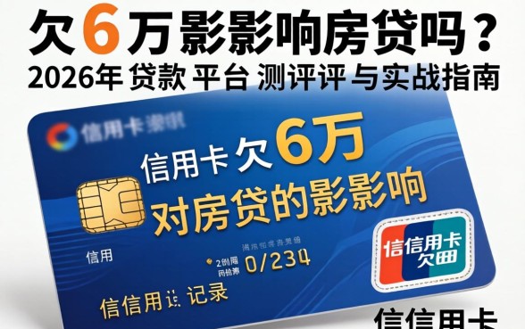信用卡欠6万影响房贷吗