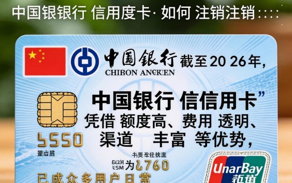 中国银行信用卡如何注销