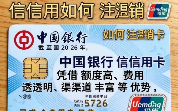 中国银行信用卡如何注销