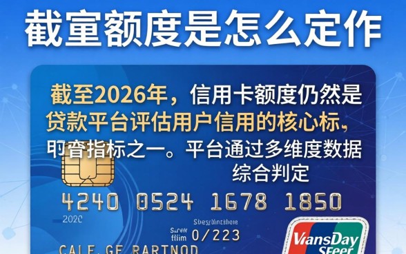 信用卡的额度是怎么定的