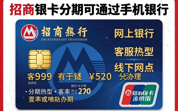 招商信用卡怎么办理分期,招商信用卡分期手续费多少 招商信用卡分期手续费多少