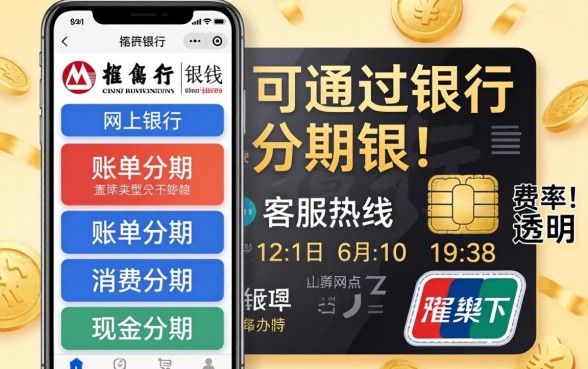 招商信用卡怎么办理分期,招商信用卡分期手续费多少 招商信用卡分期手续费多少