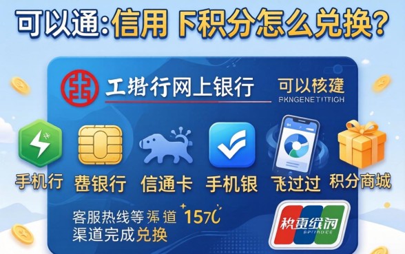 工行信用卡积分怎么兑换