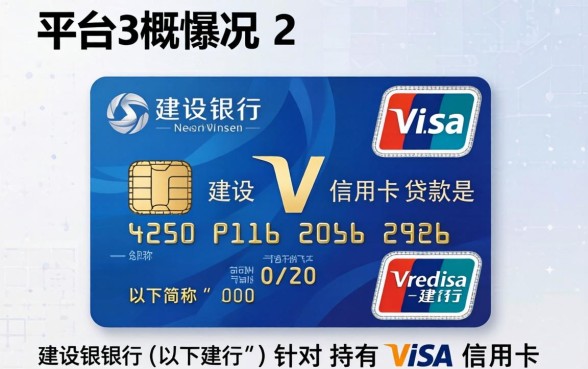 建设银行visa信用卡怎么申请