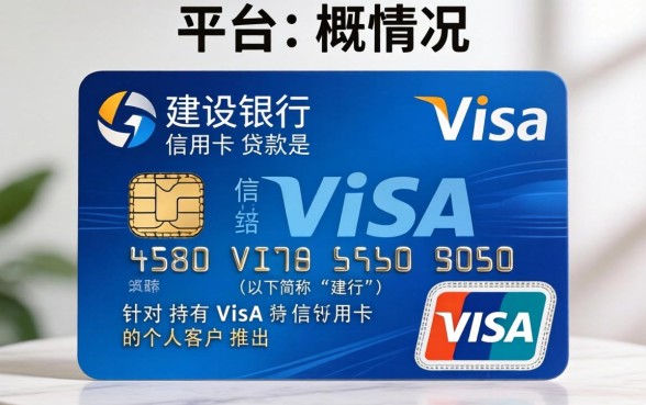 建设银行visa信用卡怎么申请