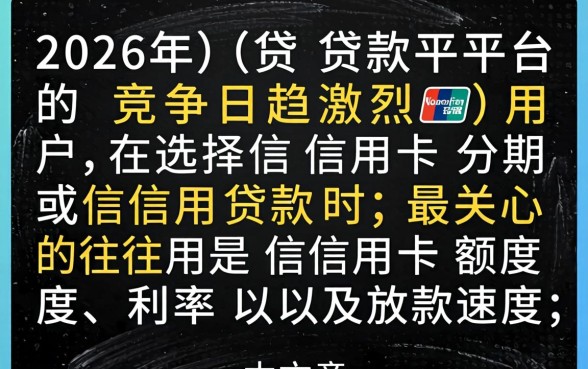 哪个银行信用卡额度最高