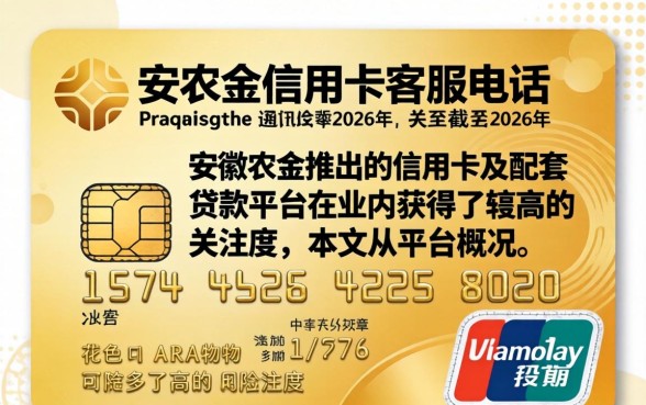 安徽农金信用卡客服电话是多少