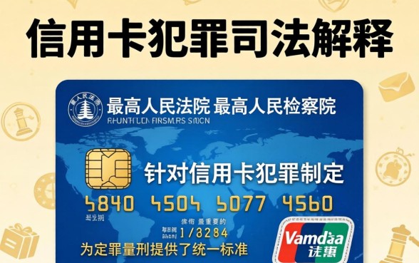 信用卡犯罪司法解释