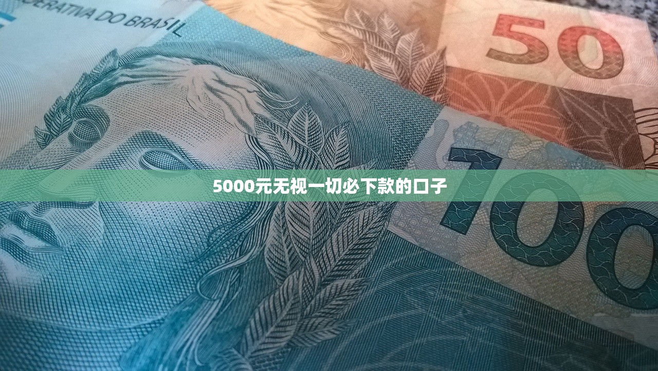 5000元无视一切必下款的口子 5000元无视一切必下款的口子