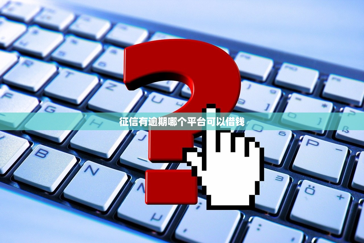 征信有逾期哪个平台可以借钱