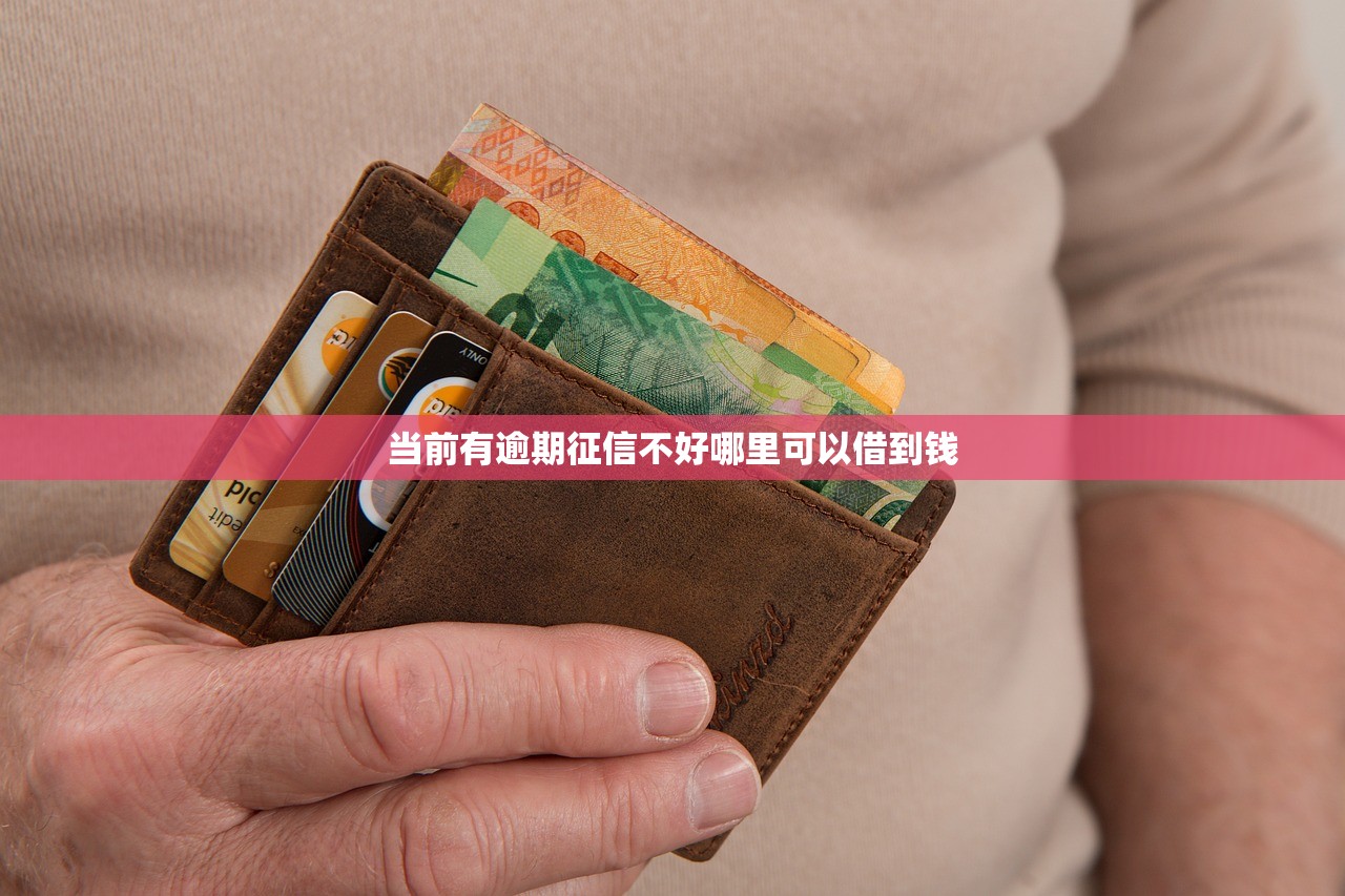 当前有逾期征信不好哪里可以借到钱 当前有逾期征信不好哪里可以借到钱