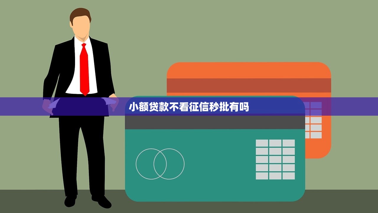 小额贷款不看征信秒批有吗？
