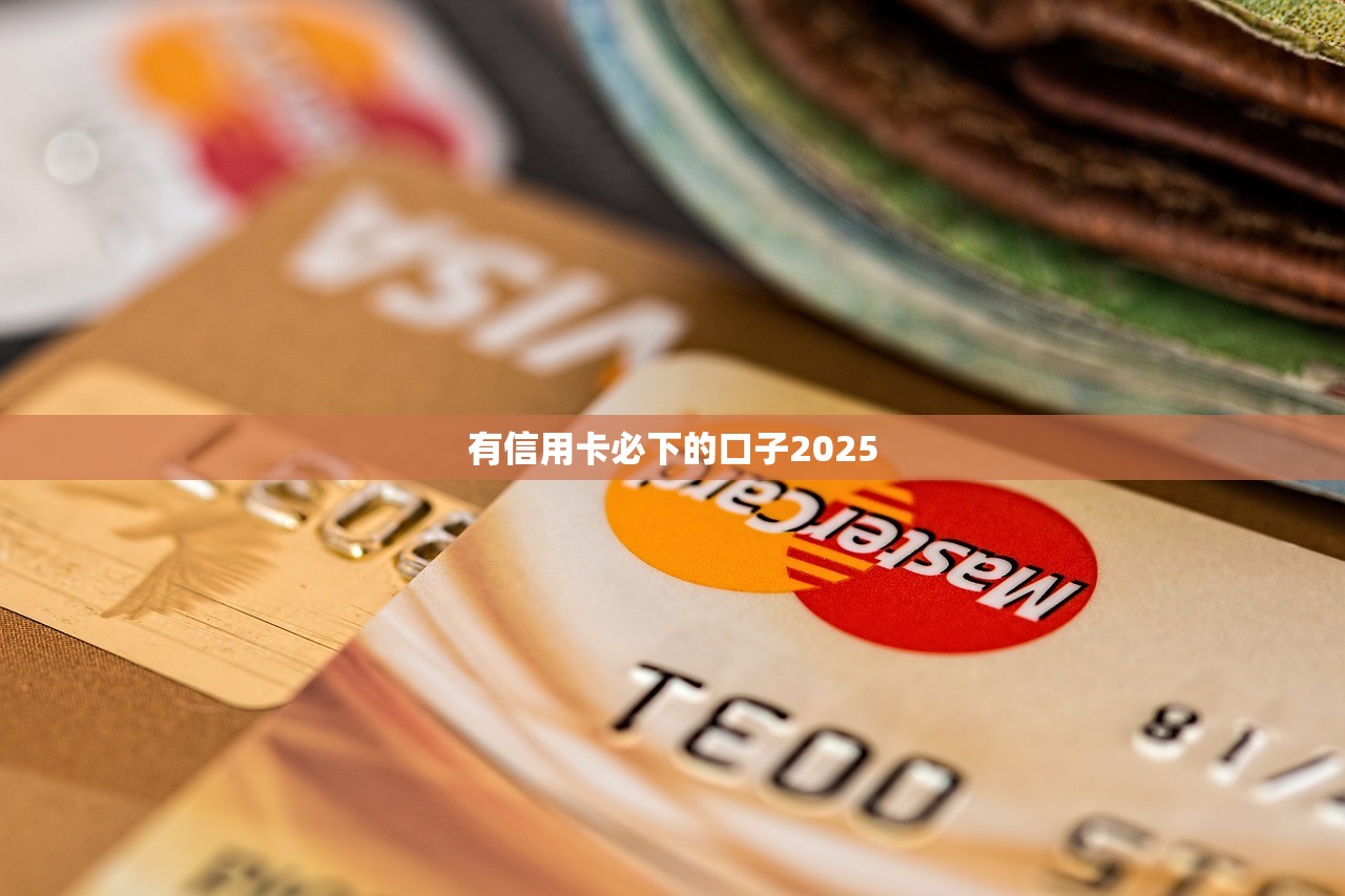 有信用卡必下的口子2025