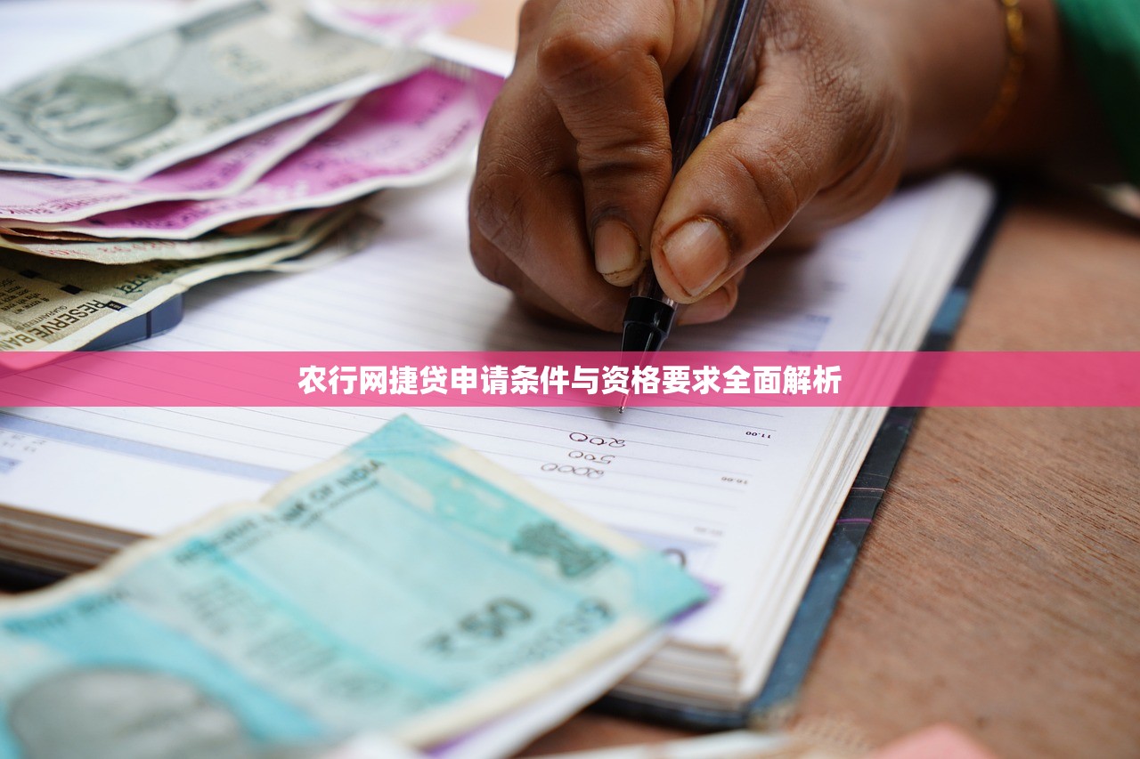 农行网捷贷申请条件与资格要求全面解析