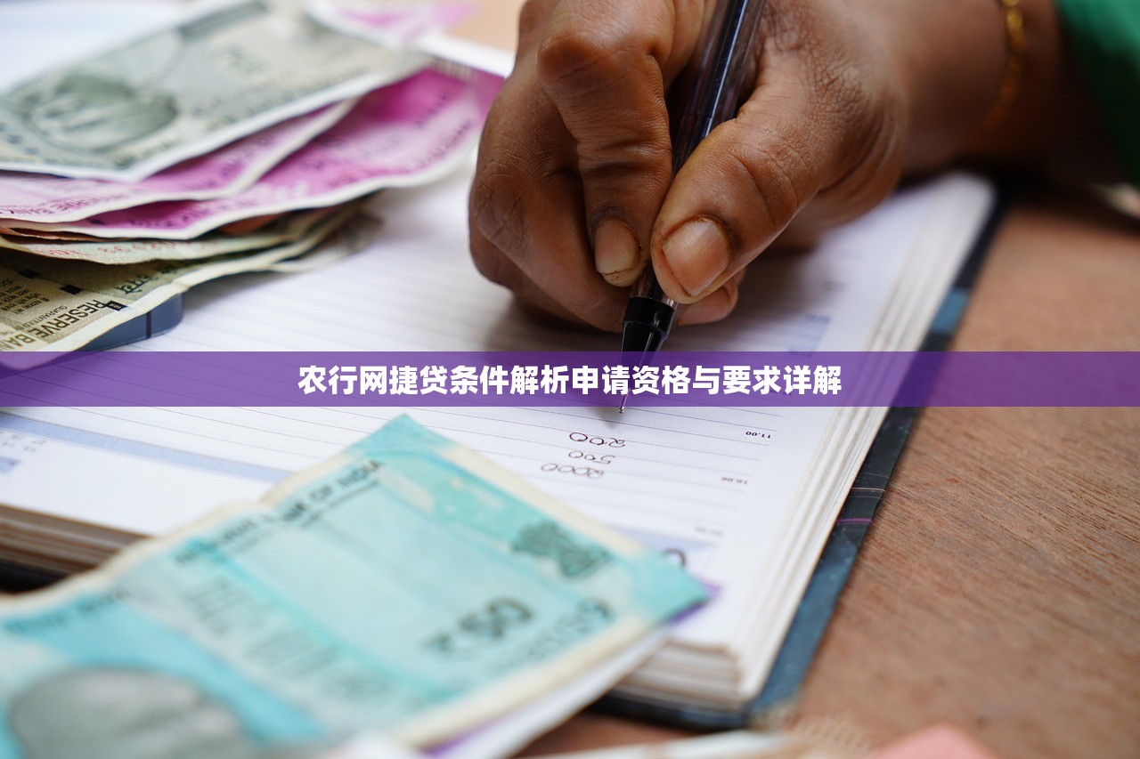 农行网捷贷条件解析申请资格与要求详解