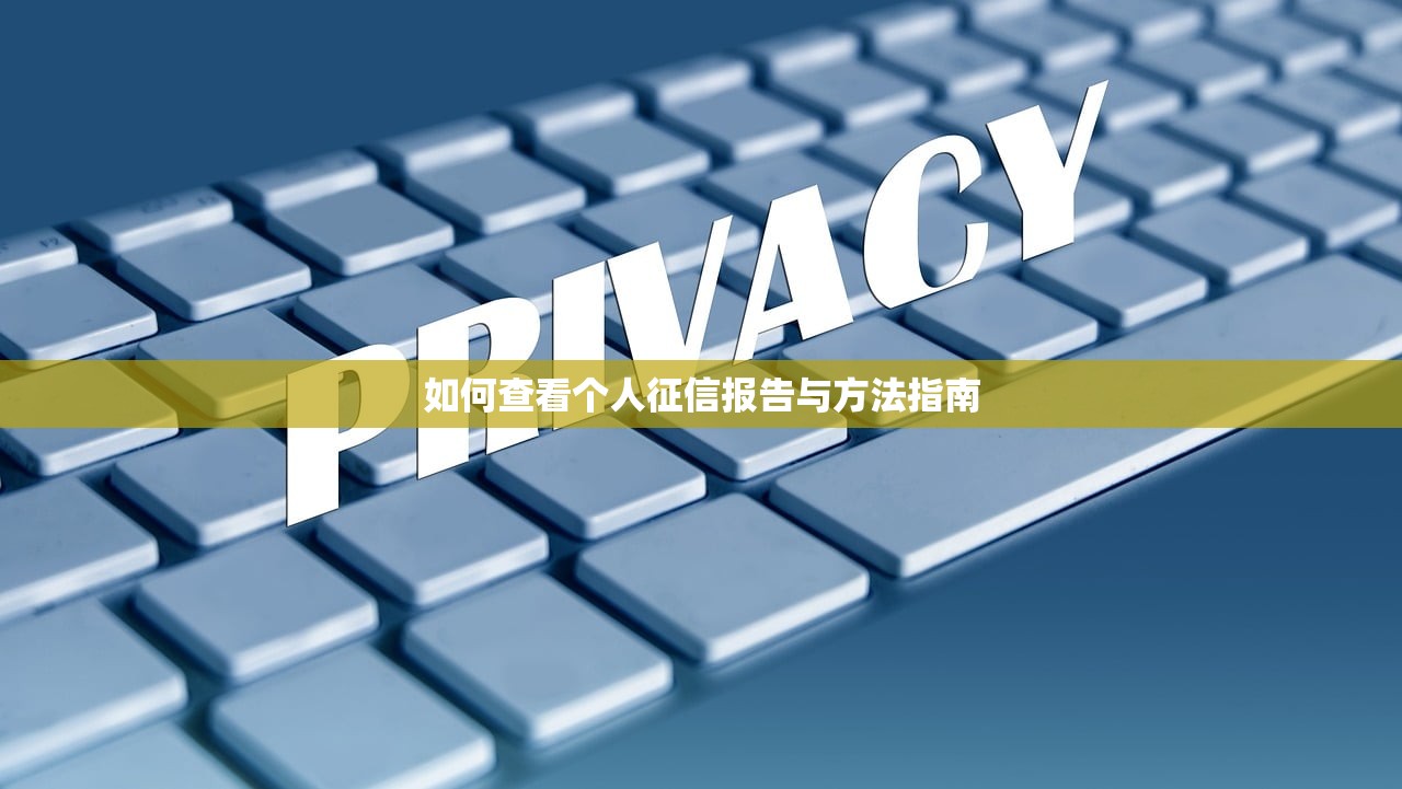 如何查看个人征信报告与方法指南
