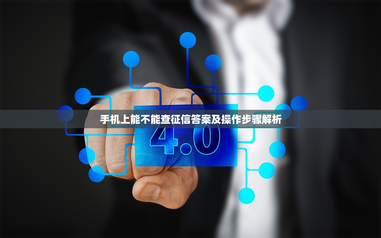 手机上能不能查征信答案及操作步骤解析