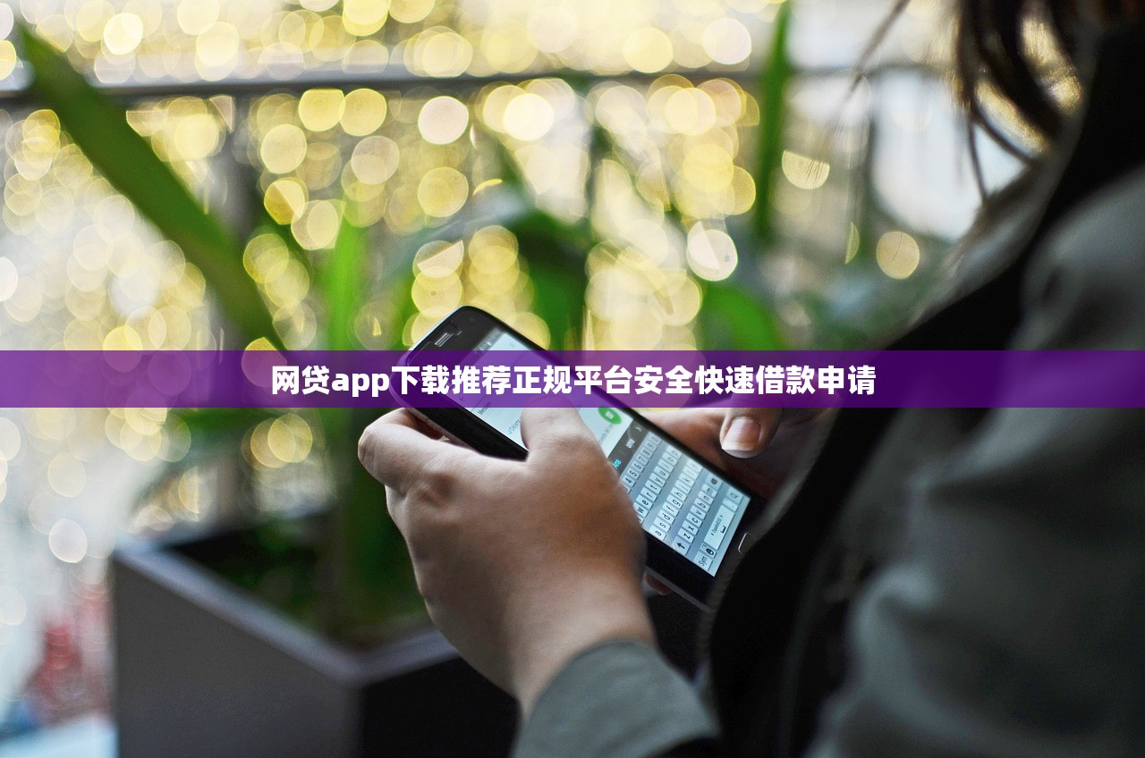 网贷app下载推荐正规平台安全快速借款申请