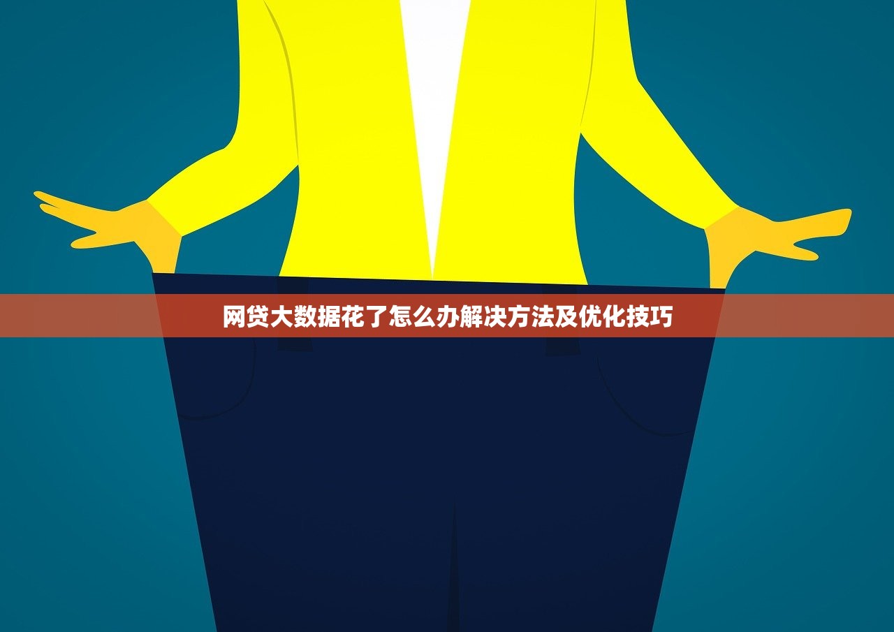 网贷大数据花了怎么办解决方法及优化技巧