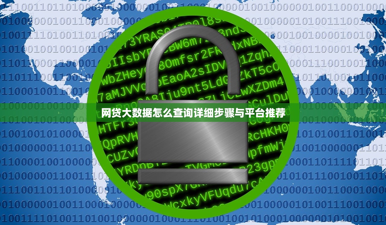 网贷大数据怎么查询详细步骤与平台推荐