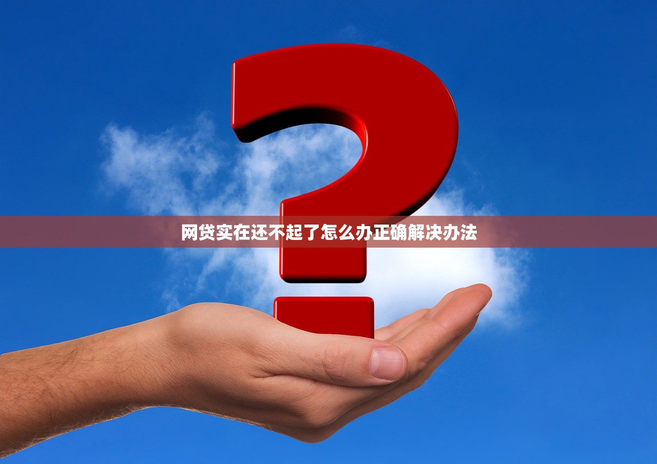 网贷实在还不起了怎么办正确解决办法