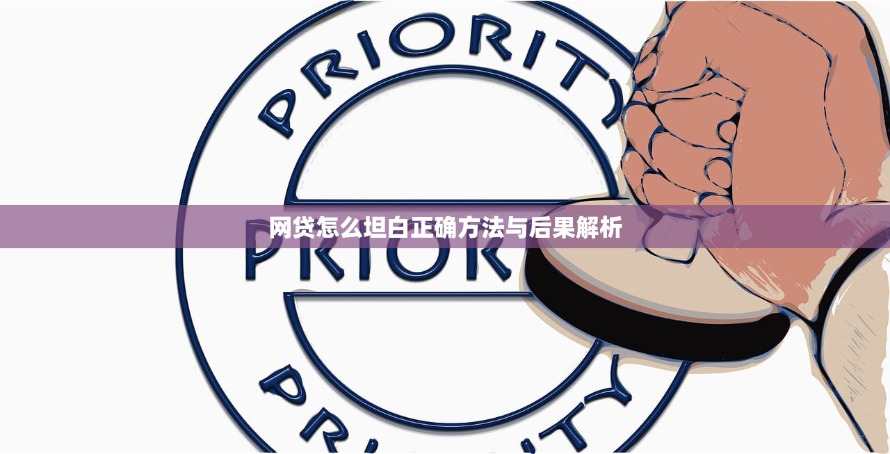 网贷怎么坦白正确方法与后果解析