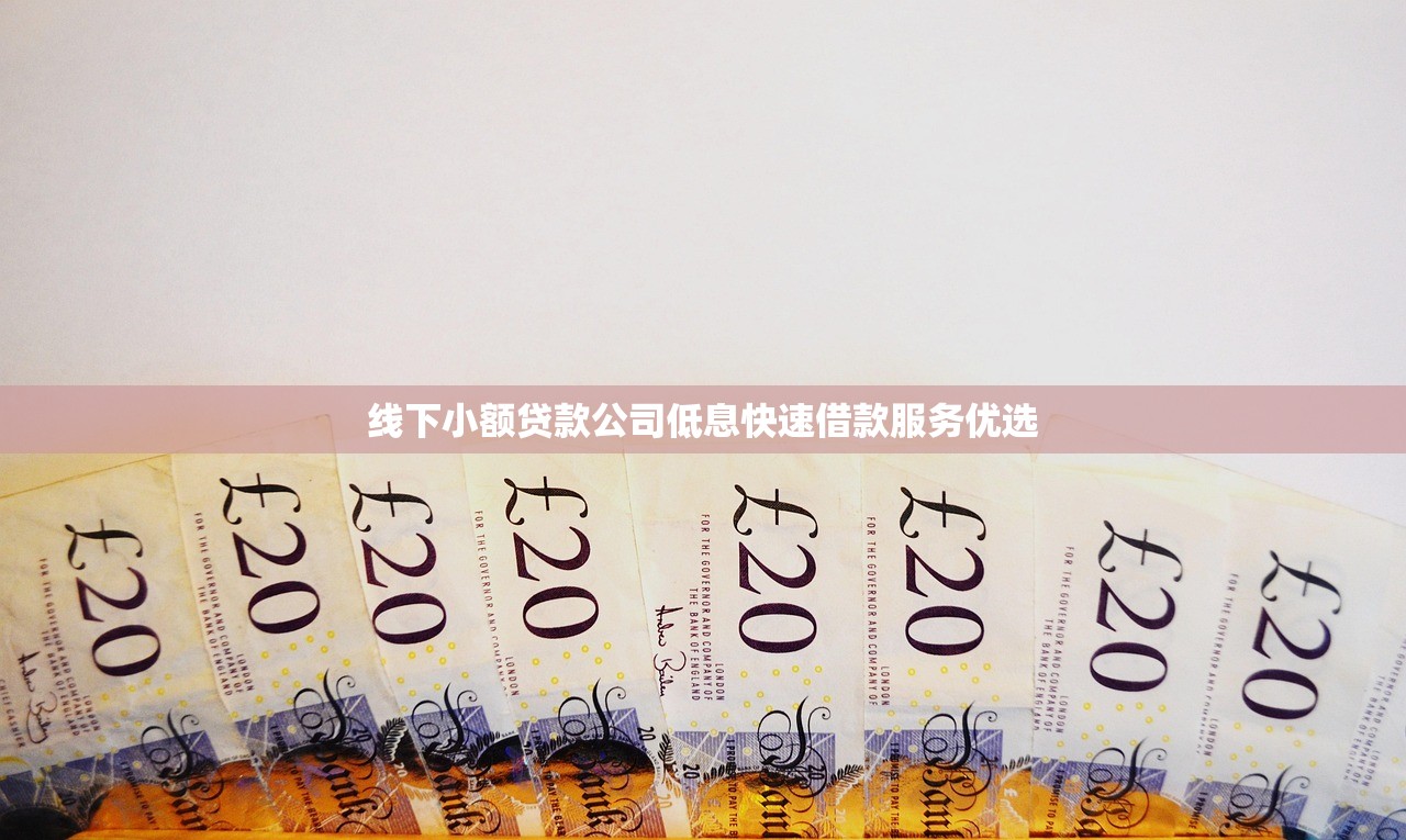 线下小额贷款公司低息快速借款服务优选