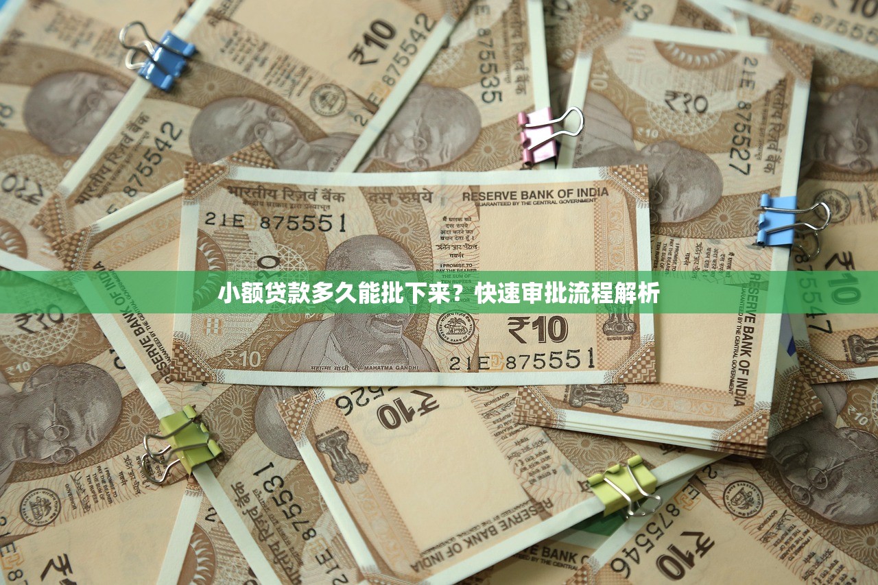 小额贷款多久能批下来？快速审批流程解析