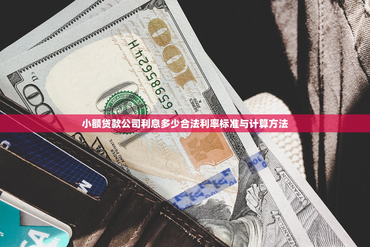 小额贷款公司利息多少合法利率标准与计算方法