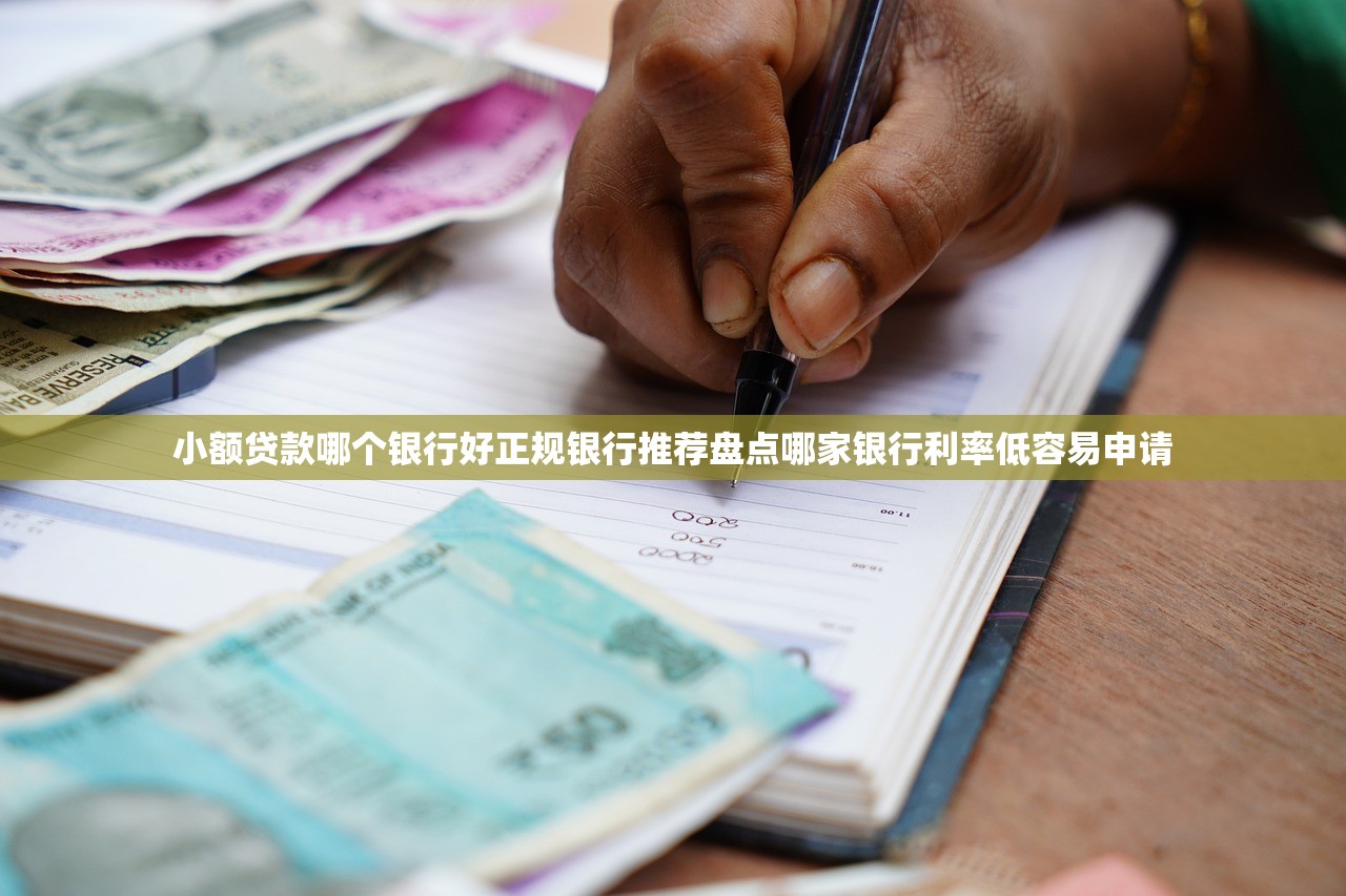 小额贷款哪个银行好正规银行推荐盘点哪家银行利率低容易申请