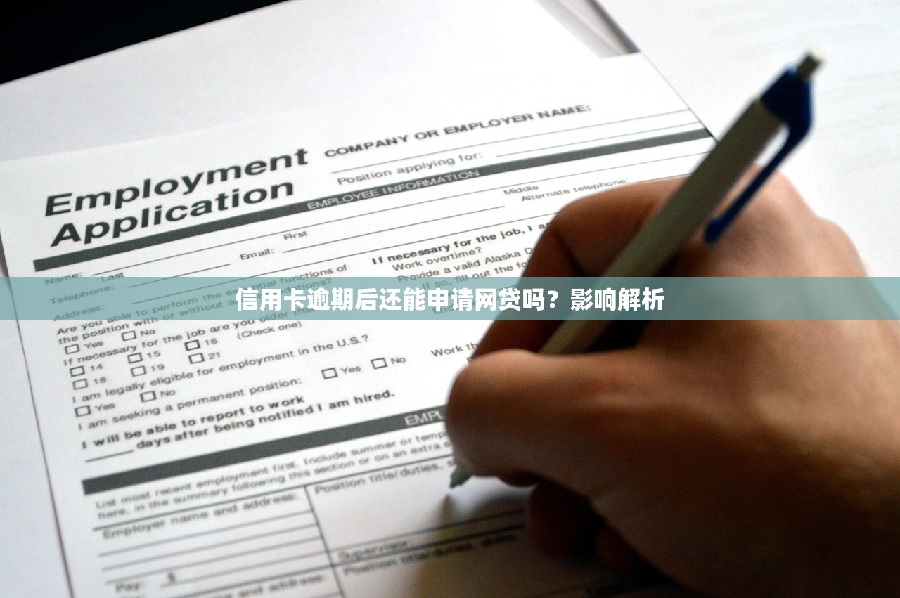 信用卡逾期后还能申请网贷吗？影响解析