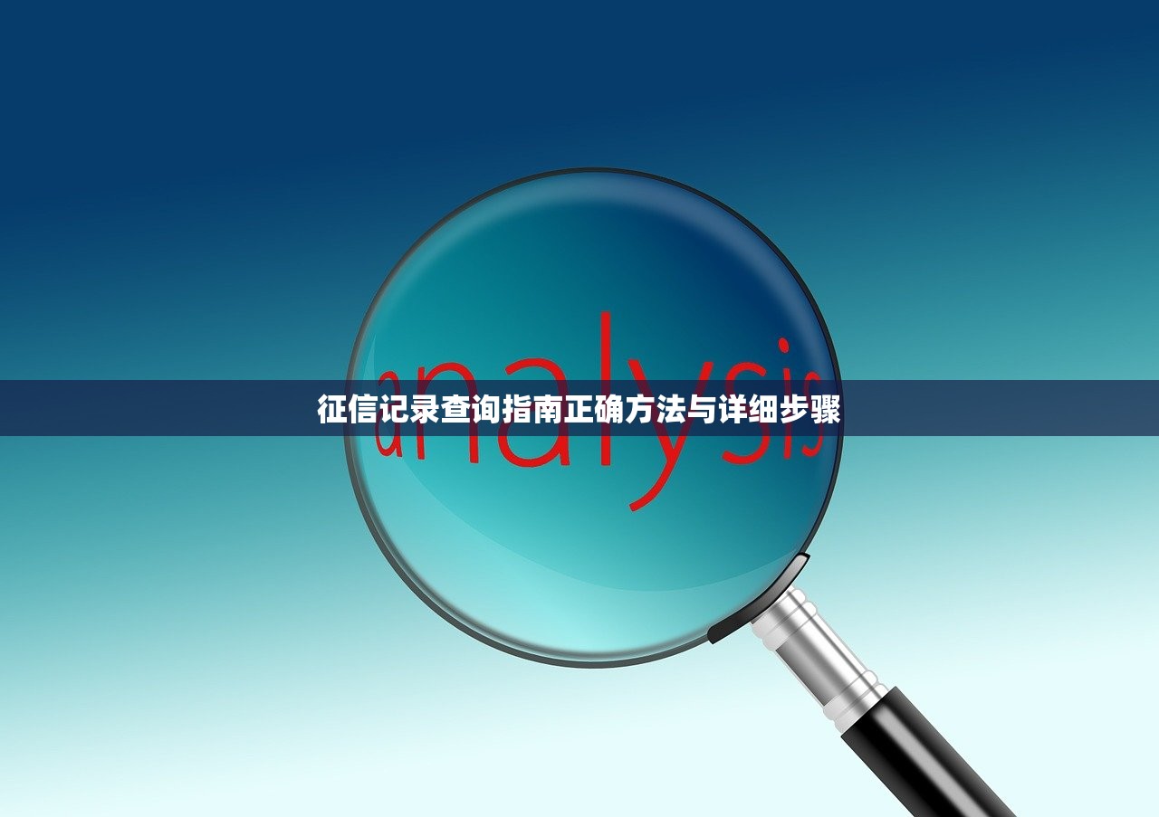征信记录查询指南正确方法与详细步骤 征信记录查询指南正确方法与详细步骤