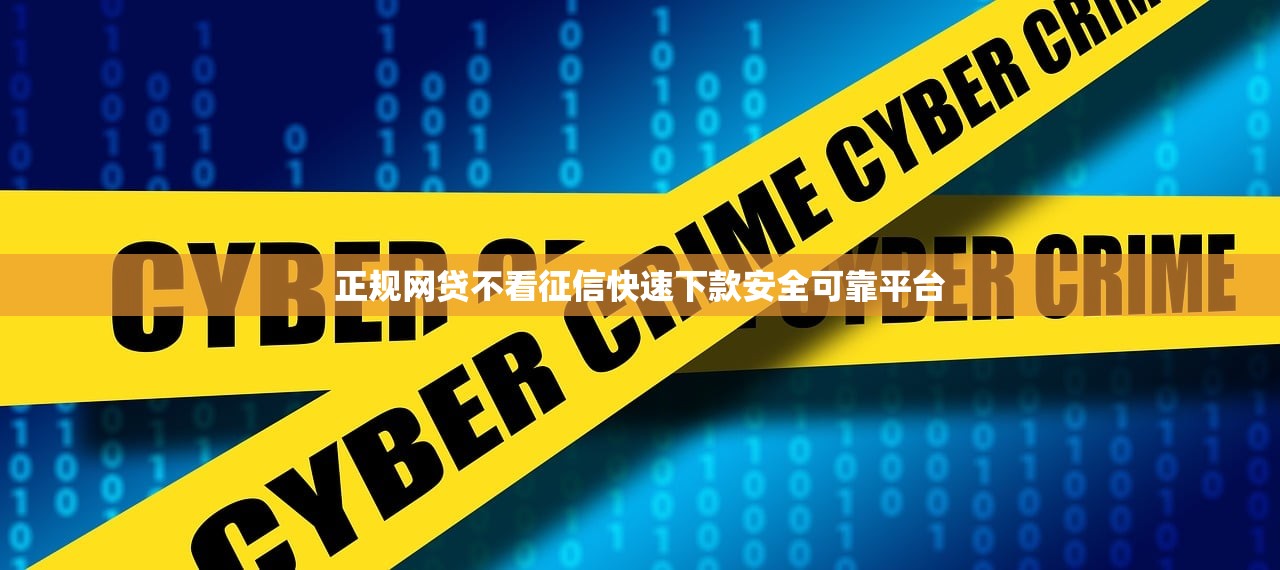 正规网贷不看征信快速下款安全可靠平台