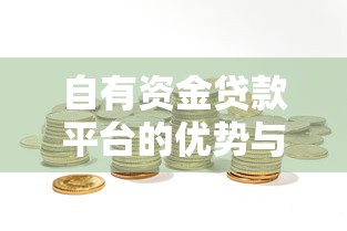 自有资金贷款平台的优势与选择指南:快速放款、低门槛详解 自有资金贷款平台的优势与选择指南:快速放款、低门槛详解