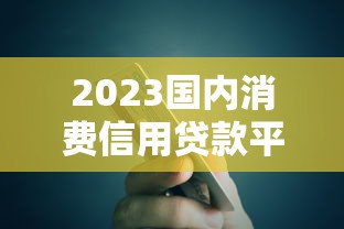 2023国内消费信用贷款平台评测与申请指南