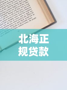 北海正规贷款平台选择指南与申请技巧