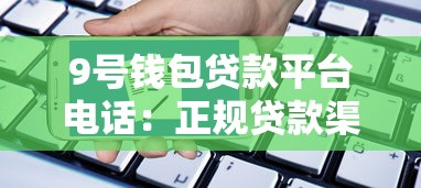 9号钱包贷款平台电话：正规贷款渠道快速申请指南