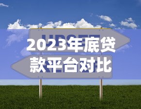 2023年底贷款平台对比：哪家利息低、放款快？